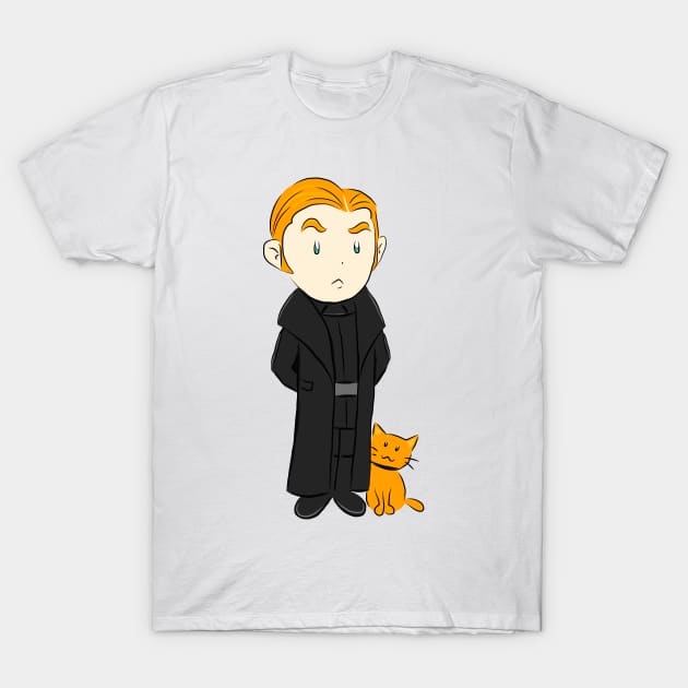 Hux with Millie T-Shirt by RekaFodor